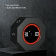 thumbnail image 4 of Wweixi Digital Cube Timer With 7 Countdowns And Stopwatch Multi-functional And Compact 25 Productivity Cube white, 4 of 6