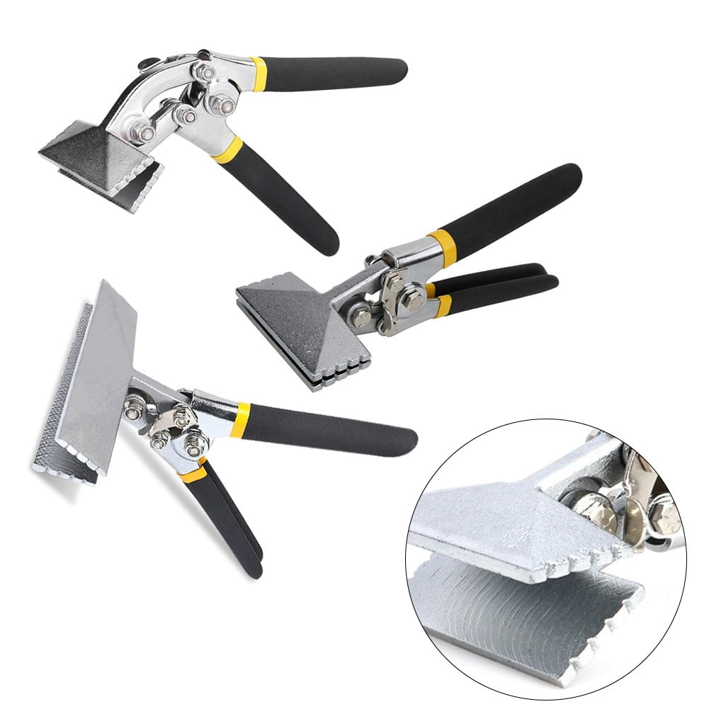 Sheet Metal Bending Pliers 80Mm/Elbow 80Mm/150Mm Straight Handle Hand Seamer Crimping Folding Tool Multifunctional C Smile Home