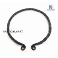 thumbnail image 2 of Collar NauticalMart Viking Warrior Torc de hierro hecho a mano, 2 of 7