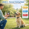 thumbnail image 3 of Wireless Dog Fence System for 2 Dogs, Rechargeable Electric Dog Containment System with LCD Display, Adjustable Warning Levels, 300M Range Invisible Pet Fence with Waterproof Training Collars, 3 of 9