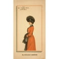 thumbnail image 3 of Anonymous 10x14 Black Modern Framed Museum Art Print Titled - Miss Margaret Robinson (1890), 3 of 5