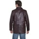 Scully 650-179-40 Hommes Leather Porter Blazer en Peau d'Agneau avec Véritable Autruche Trim&44; Cerise Noire&44; Taille 40 – image 2 sur 4