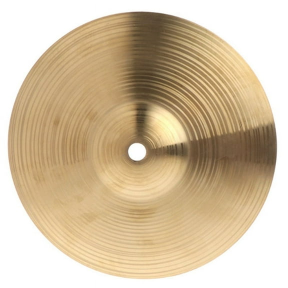 10-Inch Brass Cymbal Metal Crash Cymbal Drum Cymbals Drum Percussion Musical Instrument for Players