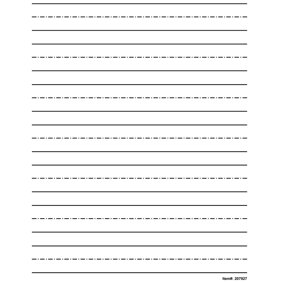 Raised Line Writing Paper Red And Blue Lines Package Of 50 Walmart Com Walmart Com