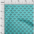 thumbnail image 1 of oneOone Cotton Poplin Fabric Small Motif Ikat Print Fabric BTY 56 Inch Wide, 1 of 4