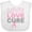 AA-White, variant on Inktastic Live Love Cure Breast Cancer Boys or Girls Baby Bib