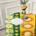 thumbnail image 5 of Dreamtimes Beautiful Sunflower Round Tablecloth 60", Table Cover Water Resistant Spill Proof Large Table Cover for Indoor & Outdoor Family Gathering Dinner, Hotel, BBQ, 5 of 7