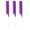 Purple, variant on KIHOUT ABS Fine Sectioning Weave Highlighting Foiling Hair Comb for Combs Pin Tail 3PC