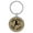 Light Brown, variant on Soccer One Shot One Goal Pink Laser Engraved Leatherette Keychain Backpack Pull - 1.5 x 3 Inches