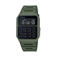 thumbnail image 1 of Casio CA53W Serie Vintage | Verde | Banco de datos | Cronómetro 1/100 SEC | Resistente al agua | Calculadora de 8 dígitos | Hora dual | Banda de resina | Caja de resina | Calendario automático | Alarm, 1 of 3