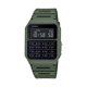 thumbnail image 1 of Casio CA53W Serie Vintage | Verde | Banco de datos | Cronómetro 1/100 SEC | Resistente al agua | Calculadora de 8 dígitos | Hora dual | Banda de resina | Caja de resina | Calendario automático | Alarm, 1 of 3