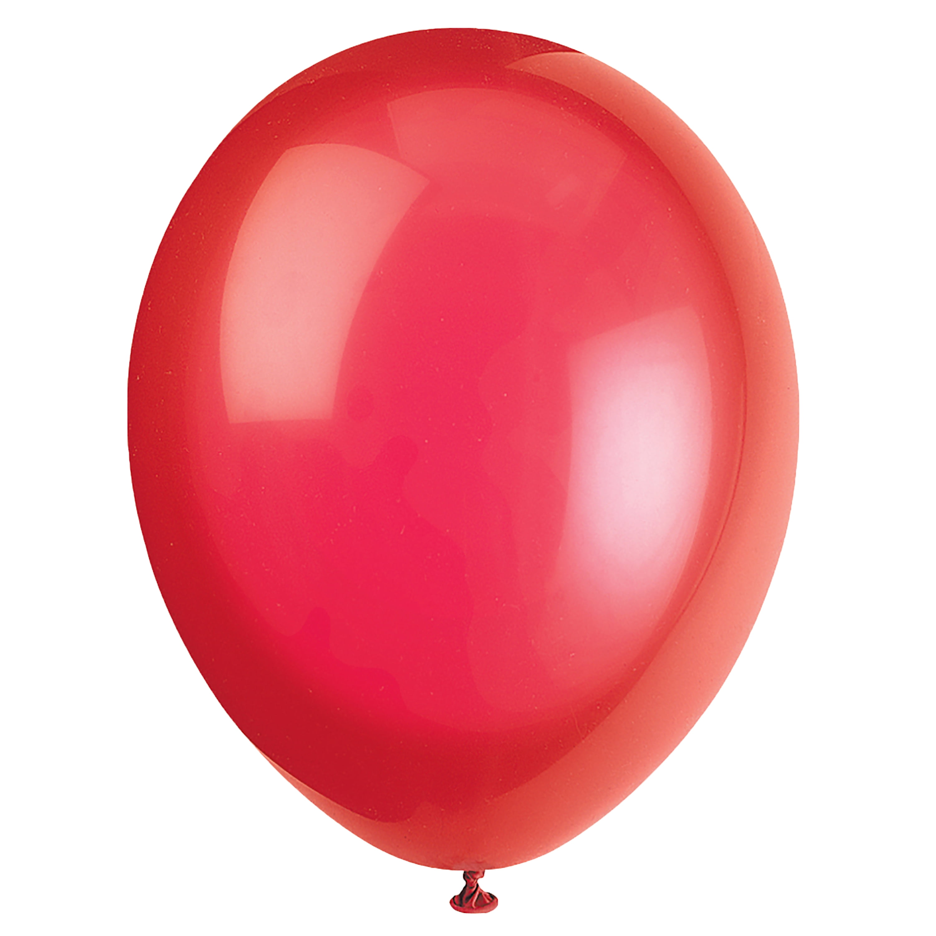 Unique Industries Latex 12.5" Multi-color Solid Print Birthday Balloons, 144 Count