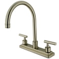 thumbnail image 1 of Kingston Brass Robinet de Cuisine Manhattan à Double Poignée 8", 1 of 1