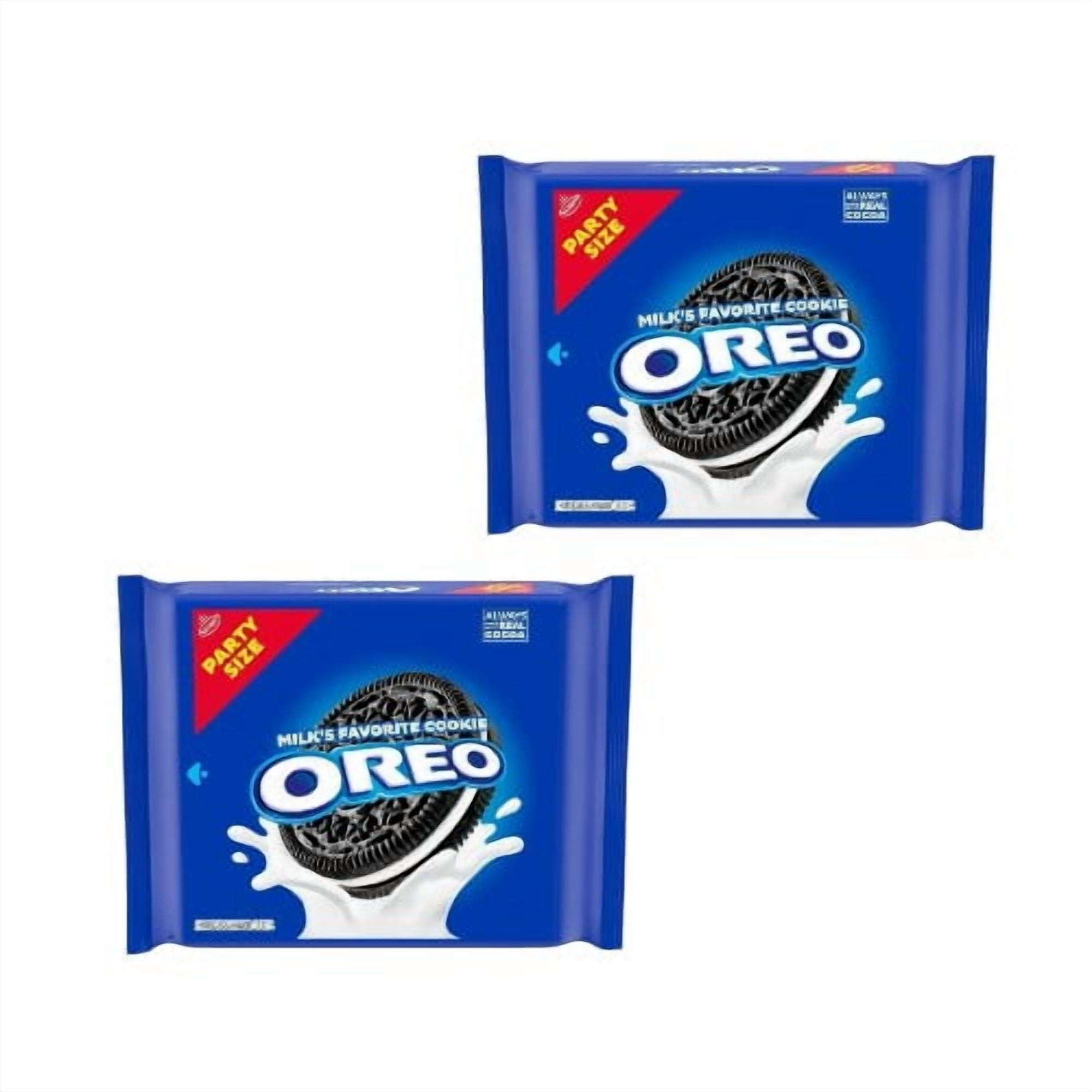 ( 2 Pack ) Oreo Sandwich Cookies, Chocolate, Party Size 24.16 Oz