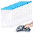 thumbnail image 2 of 12 Pack Reusable Roll Up Compression Bags,40X60cm Medium Vacuum Storage Bags for Travel,Saving Storage Packing Bags, 2 of 7