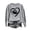 Gray, variant on Football Sweatshirt for Women Rugby Graphic Game Day Crewneck Long Sleeve Sweater Pullover Tops Blouse