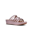 thumbnail image 1 of FitFlop K43-549: Womens Linny Crystal Slide Blush/Metallic Nude Sandals (5 B(M) US Women), 1 of 3