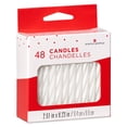 thumbnail image 2 of American Greetings Birthday Candles, Small White Spiral (48-Count), 2 of 3
