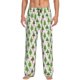 thumbnail image 1 of Balery Christmas Trees Pantalones de pijama para hombre, pijama ultraligero, pantalón de descanso-Small, 1 of 6