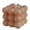 Light Brown, variant on NEXAVKPR Scented Cube Candle Soy Wax Candle Home Decorative Big Cube Bubble Candles for Aroma and Birthday Gifts
