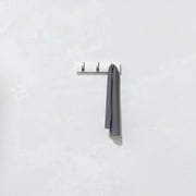 Umbra Flip 3 Hook Wall Mounted Coat Rack White