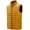 Yellow, variant on Busydd Men's Outerwear Vests Sleeveless Solid Color Puffer Vest Casual Lightweight Warm Winter Vest Trendy Oversized Zipper Puffy Vest Plus Size Vest Jacket with Pockets M-6XL