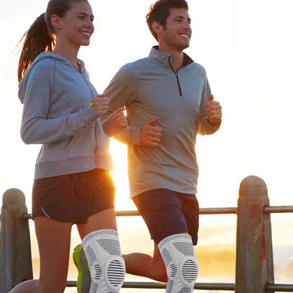 Knee Compression Sleeve - Best Knee Brace for Knee Pain for Men & Women – Knee Support for Running