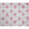 thumbnail image 4 of oneOone Polyester Lycra Fabric Floral & Flying Swan Block Printed Fabric 1 Yard 56 Inch Wide, 4 of 4