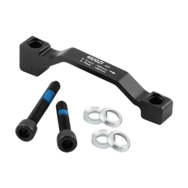 Adaptador de freno de disco de bicicleta Zulema Convertidor de ciclismo soporte de freno negro