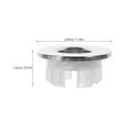 thumbnail image 2 of WEUVEB 4Ud Tapas De Desbordamiento Para Lavabo En Plateado Con Instalación Sin Herramientas, 2 of 7