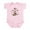 Petal Pink, variant on CafePress - Love BIG Brother SOCK Monkey Infant Bodysuit - Baby Light Bodysuit, Size Newborn - 24 Months