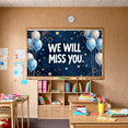 thumbnail image 6 of Blue Watercolor Style Farewell Banner with Balloons Star Elements Party Decoration Background Backdrop for Farewell Parties Departure Celebrations Photography Props and Memory Events, 6 of 8