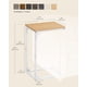 thumbnail image 5 of Mesa auxiliar VASAGLE en forma de C, amarillo almendra y blanco, 30 x 40 x 62 cm, 5 of 6