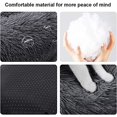 Nisrada Dog Bed & Cat Bed, AntiAnxiety Puppy Bed Warming Cozy Round