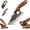 #A, variant on 2Pcs Hand Forged Kitchen Knife, Premium Hand-Forged Chef's Knife & Cleaver Set, Sharp Carbon Steel Cooking Viking for Kitchen, Outdoor Cooking, Meat, BBQ, Camping (#A)
