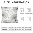 thumbnail image 5 of COMIO  Dandelion Throw Pillow Covers Set of Botanical Plant Flower Blossom Floral Wind Seed Pillowcases  Cushion Cover for Men Women Sofa Bed, 5 of 5