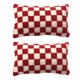 thumbnail image 1 of Lojalitet Paquete de 2 fundas de almohada a cuadros navideños, funda de cojín decorativa para sofá, coche, dormitorio, decoración navideña, 1 of 5