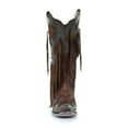 thumbnail image 4 of CORRAL Adult Female Goat Overlay & Studs & Fringes Honey Boots, Size: 9.5, Width: M, 4 of 5