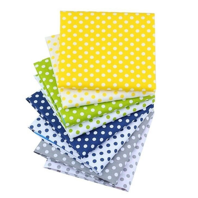 PEONAVET Diy Patchwork 8PCS Fabric Assorted Pre-Cut Quarters Bundle DIY Decor 50x50cm