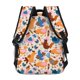thumbnail image 4 of Disketp Cute Chickens Mochila Estampada para Hombre y Mujer – Mochila Ligera Clásica con Múltiples Bolsillos para Universidad, Trabajo y Viajes-One Size, 4 of 5