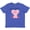 Retro Heather Royal, variant on Inktastic Aditi My Pap Pap loves me Youth T-Shirt