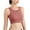 Red Everyday bra for women, variant on ATOYSOY Sports Everyday Bra Mesh Breathable Push Up Underwear Workout Running Gym Yoga Girls Teens Crop Tops Smoothing Comfort Bra White