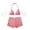 Red, variant on Staron Women's High Waisted Bikini Set Drawstring Adjustable Push Up Swimsuit Two Piece Beach Vacation Casual, Light Blue M
