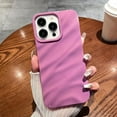 thumbnail image 4 of for iPhone 15 Phone Case for Women, Cute Luxury 3D Wave Shape Water Ripple Pattern, Soft TPU Shockproof Compatible with iPhone Case (Purple, iPhone 15), 4 of 15