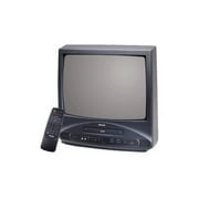 Philips CCB190AT - 19" Diagonal Class CRT TV - with built-in VCR - dark gray