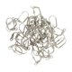 thumbnail image 1 of 50 piezas de ganchos para pendientes con cierre de palanca francés, para manualidades y bisutería. Plata, 1 of 7