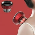 thumbnail image 1 of Romanda 12 Level Electric Back Massager  Rechargeable Smart Dynamic Cupping Therapy Set  Gua Sha Massage 3 in 1 Vacuum Therapy Machine Cellulite Massager with 12 Level Temperature and Suc, 1 of 7