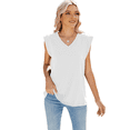 thumbnail image 1 of Camisetas Sin Mangas Informales para Mujer, Blusa Básica Holgada de Verano, Ropa de Moda XL, 1 of 7