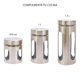 thumbnail image 2 of Contenedor HUT Simple Kitchen 1 Litro Acero Inoxidable, 2 of 2