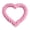 Light Pink, variant on Barhoo Cute Valentine's Day Heart Shaped Cotton Rope Dog Chew Toy Soft Pink Red Design Dental Cleaning Teething Toy for Puppies Small Dogs Interactive Tug Play Durable Handwoven Construction